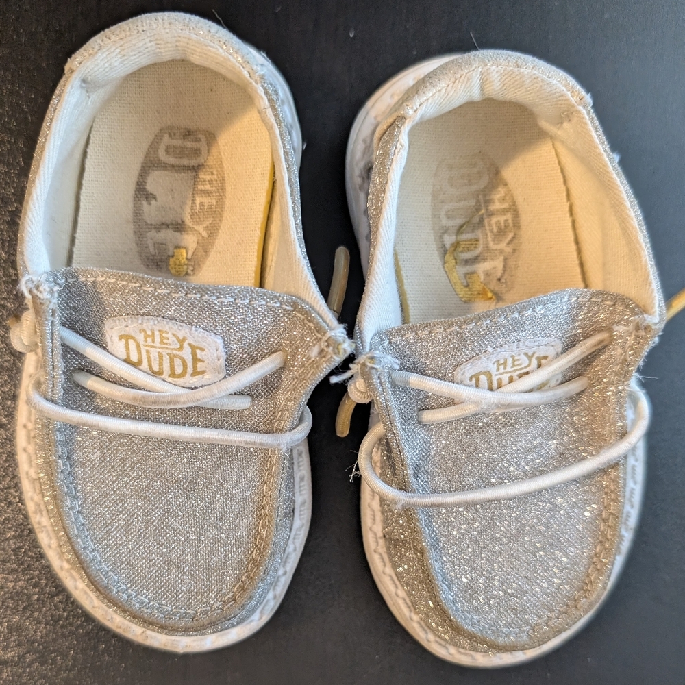 Hey Dude Toddler Wendy Metallic Sparkle - Gold